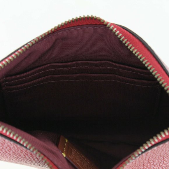 Coach Disney Minnie Mouse Wristlet - Red Leather - Picture 9 of 13